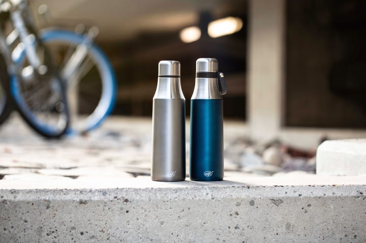 City vattenbottle 二重構造 0.5 l, Blue satin Alfi