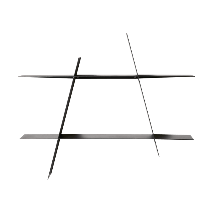 A-Shelf ウォールシェルフ ミディアム 78x12x67 cm - Black - Andersen Furniture