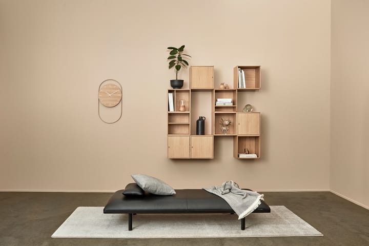 A-Wall 壁時計 41x76 cm, Oak-brass Andersen Furniture