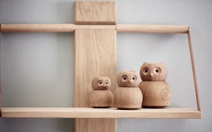 Andersen Owl ウッドフィギュア Medium, Oak Andersen Furniture