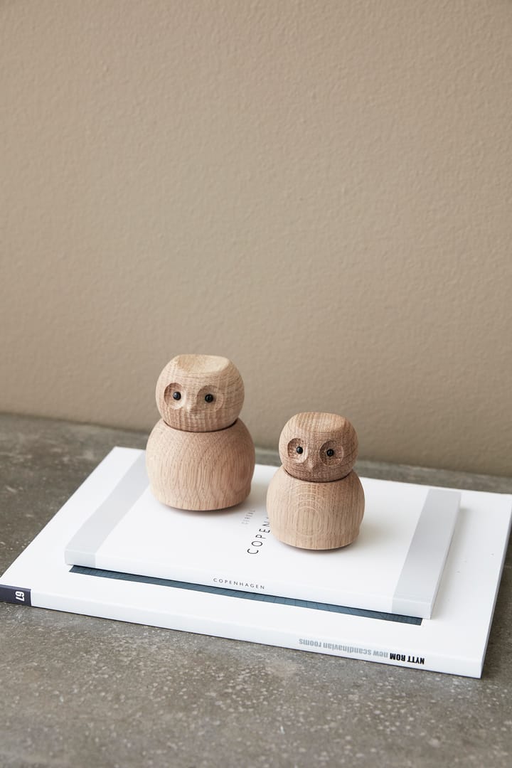 Andersen Owl ウッドフィギュア Medium, Oak Andersen Furniture