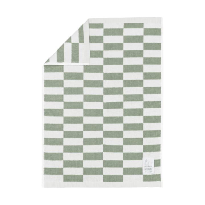 ムーミン タオル 50x70 cm - Squares green - Arabia | アラビア