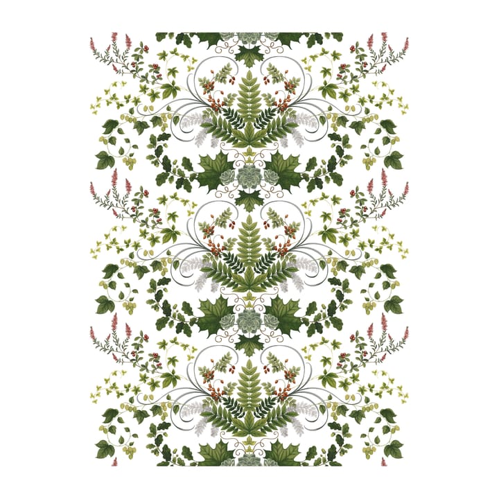 Lövsång ファブリック - Green - Arvidssons Textil | アルビットソン