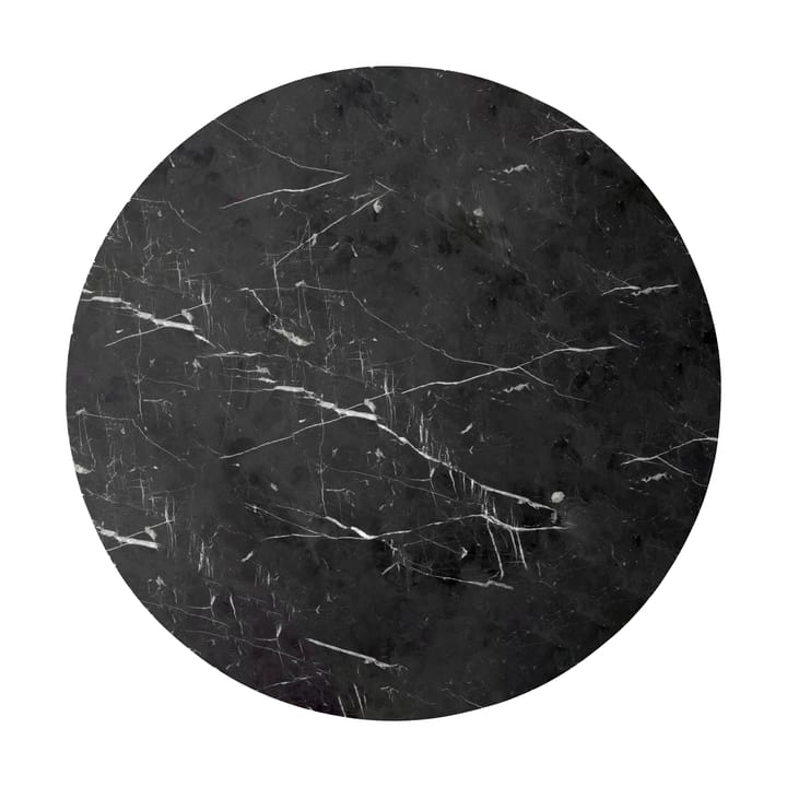 Androgyne サイドテーブル用テーブルトップ Ø65 cm - Nero Marquina - Audo Copenhagen | オドー・コペンハーゲン