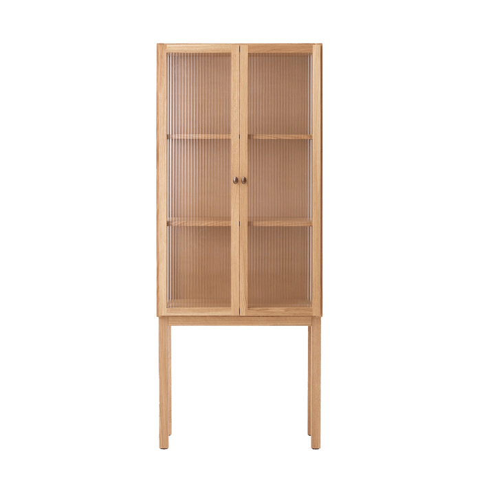 Curiosity キャビネット with glass doors 168 cm - Oak - Audo Copenhagen | オドー・コペンハーゲン