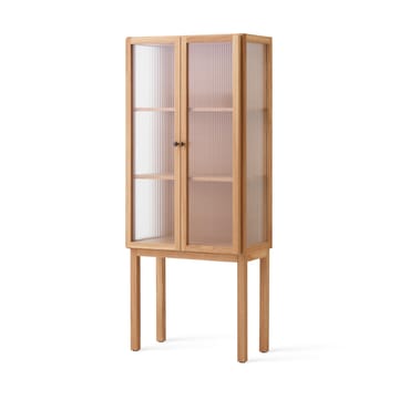 Curiosity キャビネット with glass doors 168 cm - Oak - Audo Copenhagen | オドー・コペンハーゲン