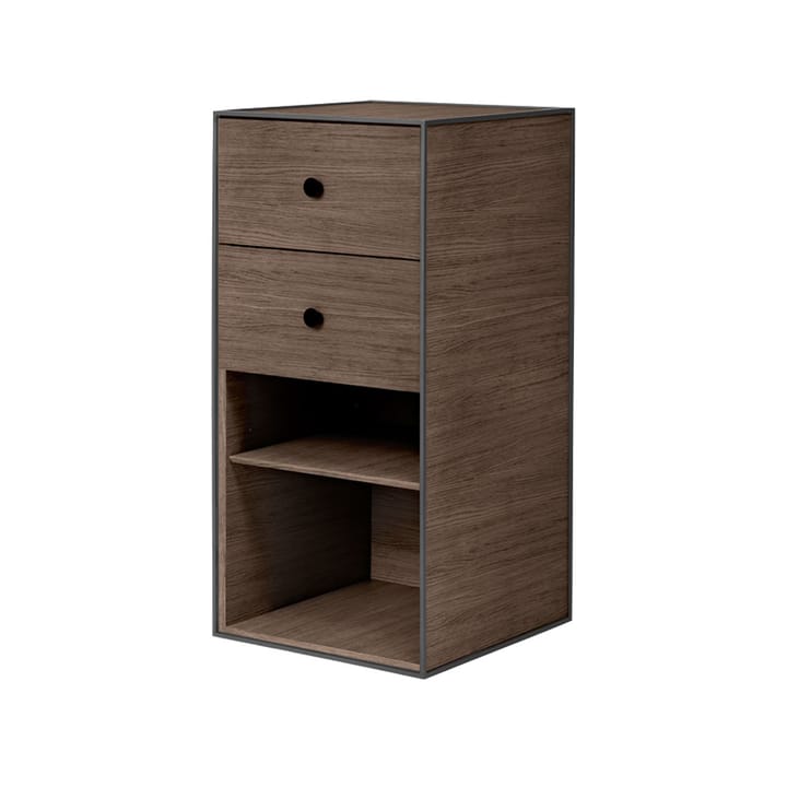 Frame 70 収納 - Smoked oak-2 drawers-1 shelf - Audo Copenhagen | オドー・コペンハーゲン