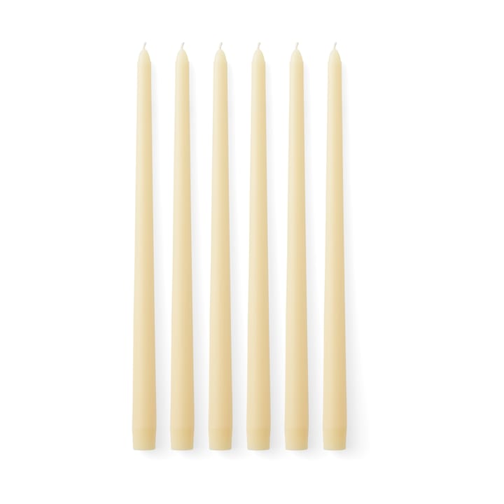 Spire キャンドル 38 cm 6-pack - Ivory - Audo Copenhagen | オドー・コペンハーゲン