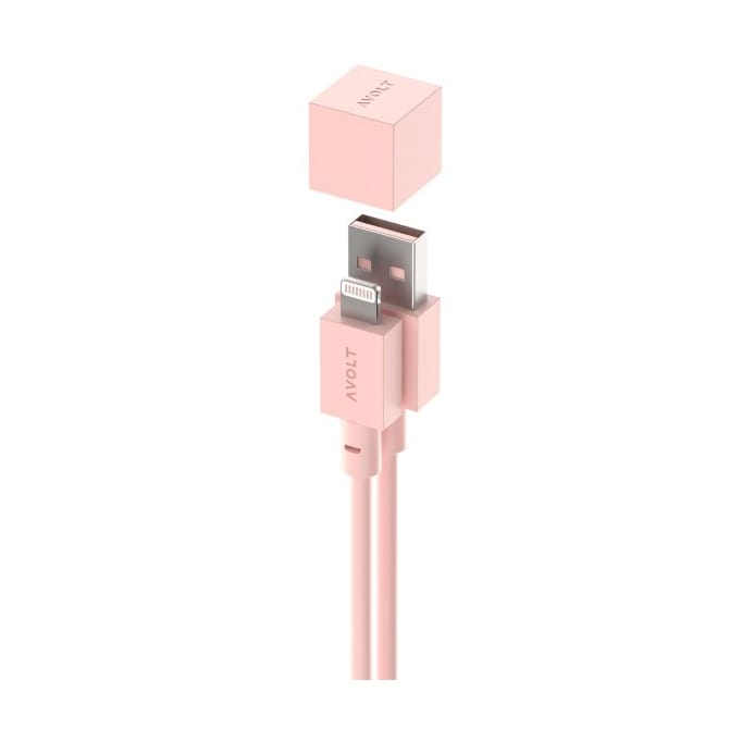 ケーブル 1 USB-A ( Lightning 1.7 m用) - Pink - Avolt