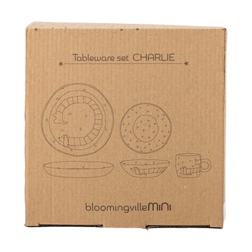 Charlie ディナーセット 3ピース - Blue-white - Bloomingville | ブルーミ��ングヴィル