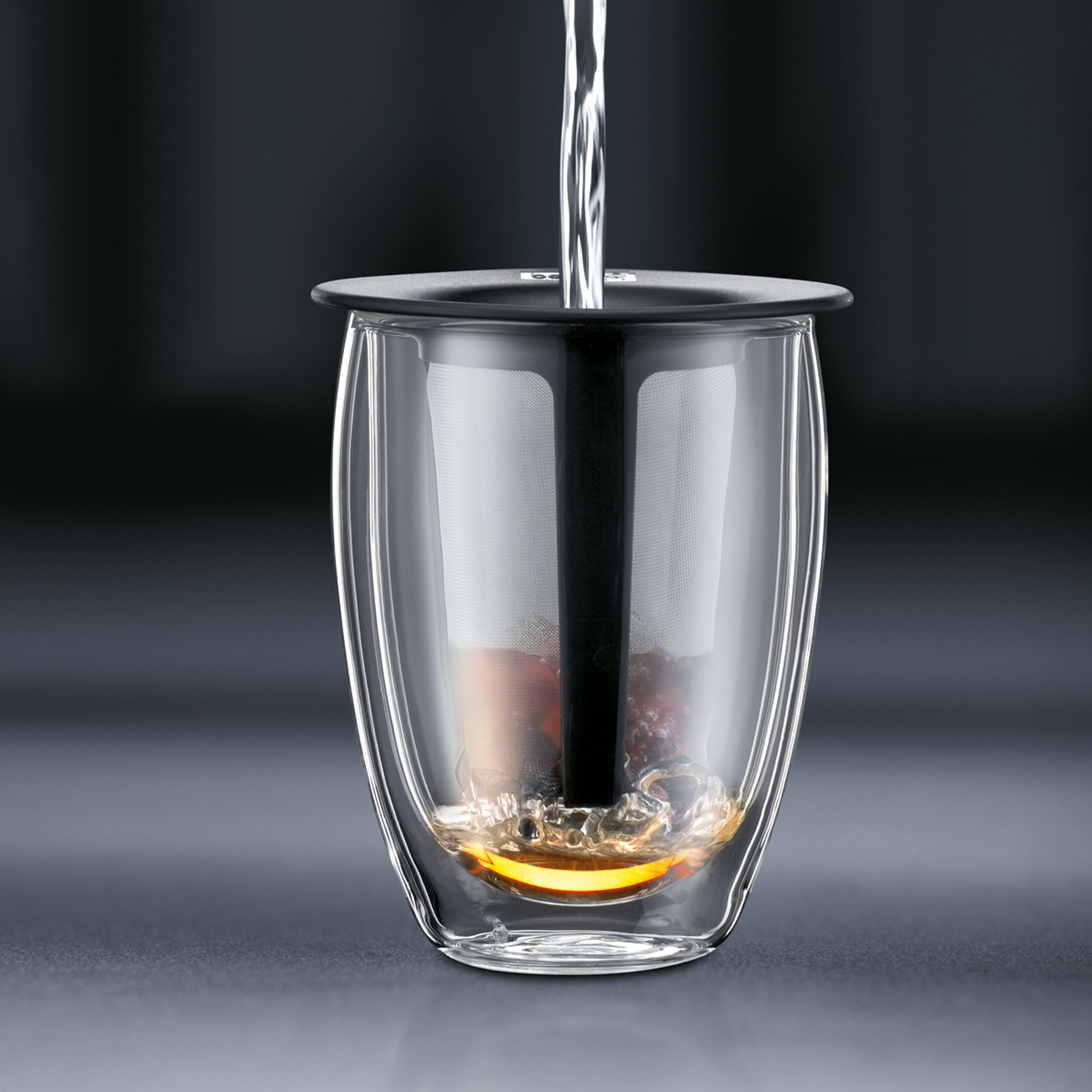 Bodum | ボダム からのTea For One グラス 茶こし付き - NordicNest.jp