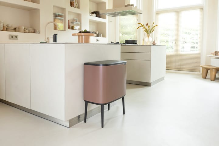 Bo タッチビン 11+23 L - Satin taupe - Brabantia | ブラバンシア