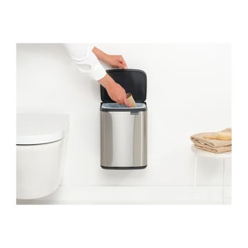 Bo ウェイストビン 7 L - Brushed steel - matte - Brabantia | ブラバンシア