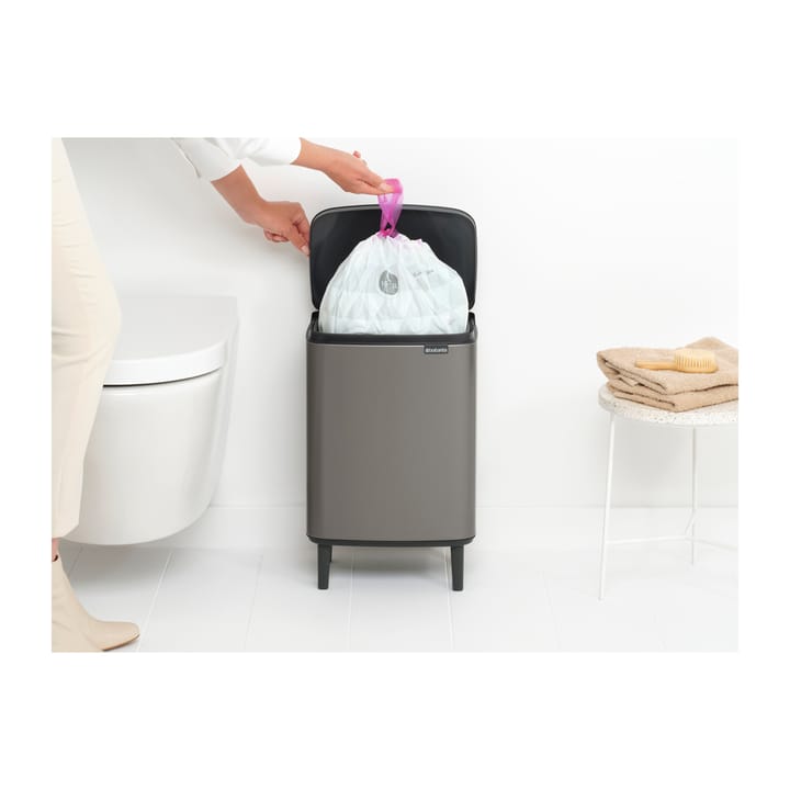 Bo ウェイストビン high 12 L, Platinum Brabantia | ブラバンシア