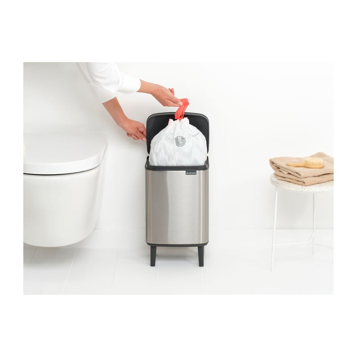 Bo ウェイストビン high 7 L, Brushed steel - matte Brabantia | ブラバンシア