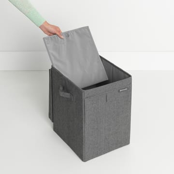 Brabantia スタッカブル ランドリーバスケット 35 l. - dark grey - Brabantia | ブラバンシア