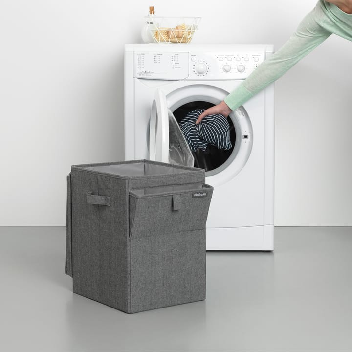 Brabantia スタッカブル ランドリーバスケット 35 l. - dark grey - Brabantia | ブラバンシア