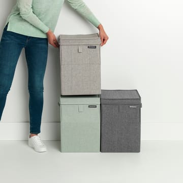 Brabantia スタッカブル ランドリーバスケット 35 l. - dark grey - Brabantia | ブラバンシア