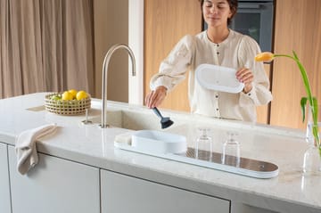 SinkStyle シンクオーガナイザー 2 点セット - Mineral Fresh White - Brabantia | ブラバンシア