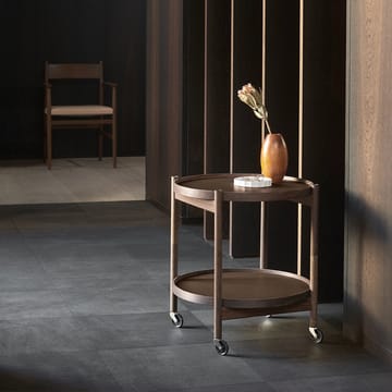 Bølling トレイテーブル モデル 50 - Leaf, black lacquered oak stand - Brdr. Krüger