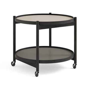 Bølling トレイテーブル モデル 60 - Stone, black lacquered oak stand - Brdr. Krüger