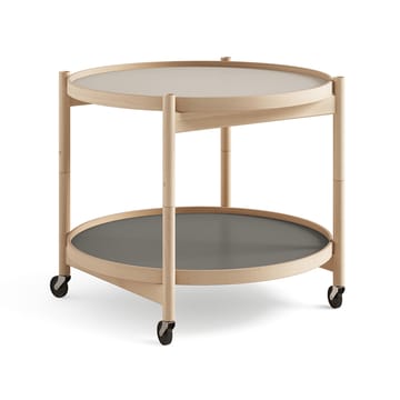 Bølling トレイテーブル モデル 60 - Stone, oiled beech stand - Brdr. Krüger