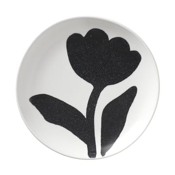 Flora プレート Ø15 cm - Black-off white - Broste Copenhagen | ブロスト コペンハーゲン