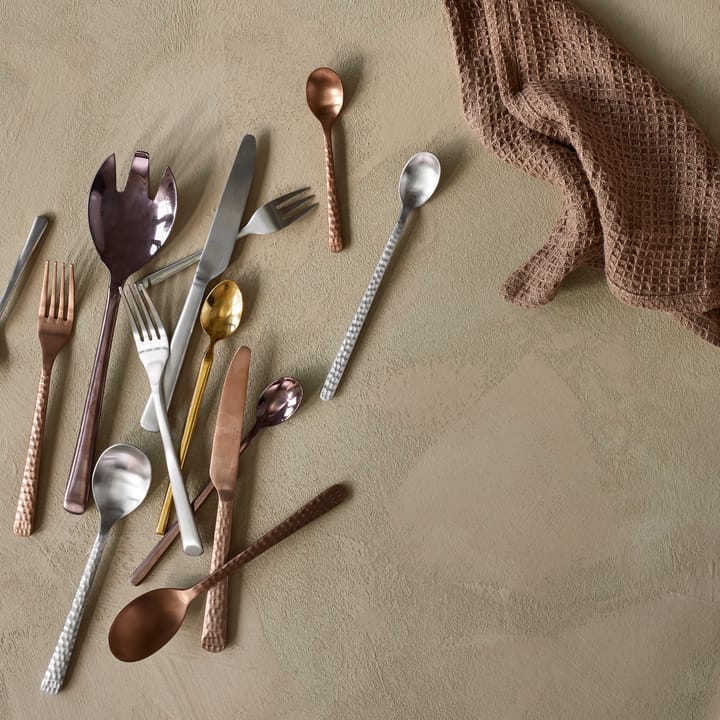 Hune カトラリー 16 ピース, copper hammered Broste Copenhagen | ブロスト コペンハーゲン