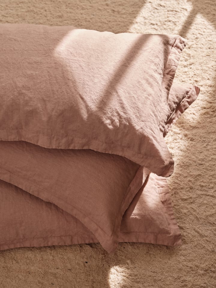 Linn 枕カバー 40x60 cm, Mauve pink Broste Copenhagen | ブロスト コペンハーゲン