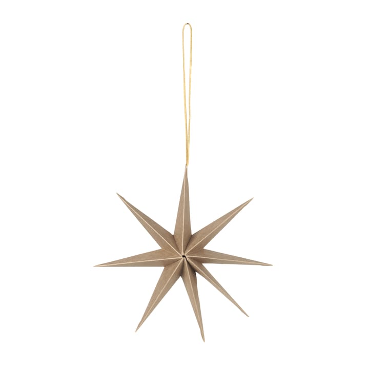 Star ペーパースター Ø15 cm - Natural brown - Broste Copenhagen | ブロスト コペンハーゲン