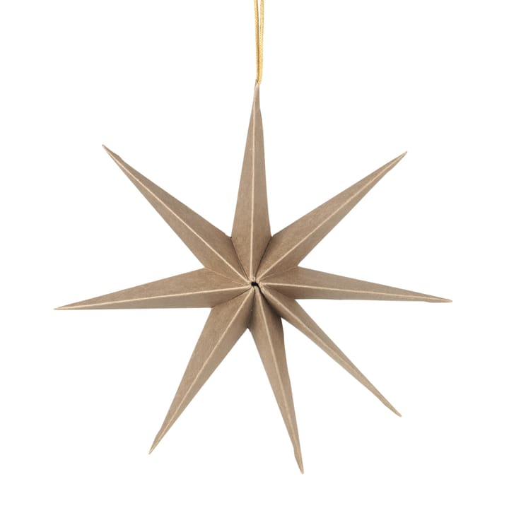 Star paper star Ø50 cm - Natural brown - Broste Copenhagen | ブロスト コペンハーゲン