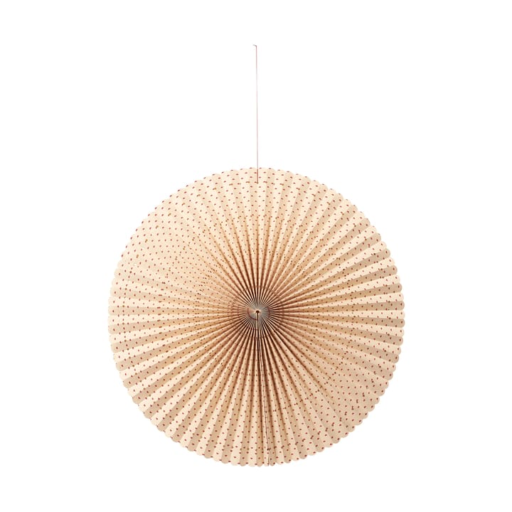 Stella rosette アドベントスター L Ø60 cm - Natural-pompeian red - Broste Copenhagen | ブロスト コペンハーゲン