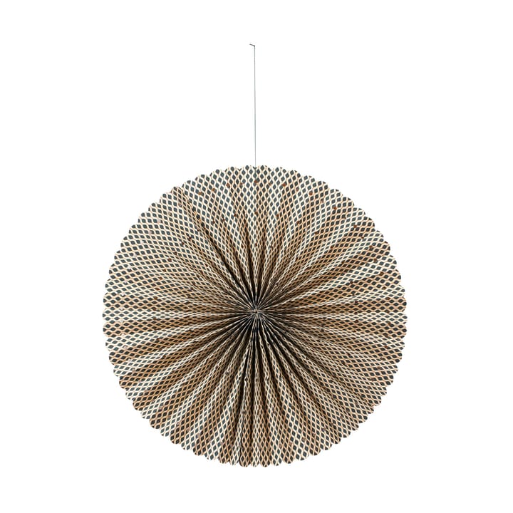 Stella rosette アドベントスター M Ø43 cm - Forest green-natural - Broste Copenhagen | ブロスト コペンハーゲン