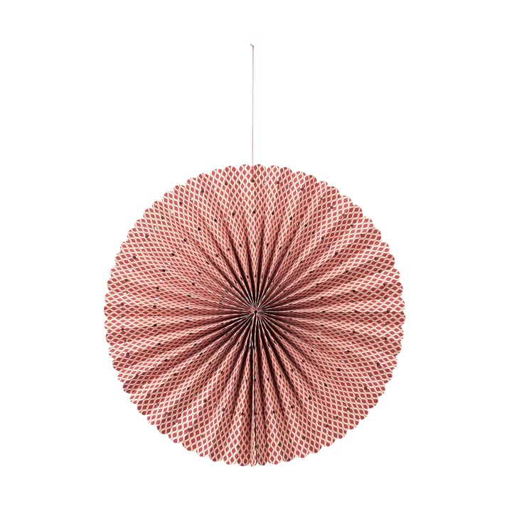 Stella rosette アドベントスター M Ø43 cm - Pompeian red-natural - Broste Copenhagen | ブロスト コペンハーゲン