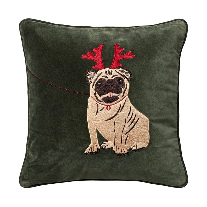 Holiday Dog クッションカバー 50x50 cm - Forest Green - Chhatwal & Jonsson | チャットワル＆ヨンソン