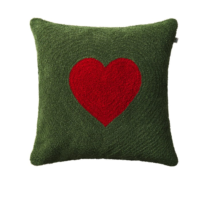 Love クッションカバー 50x50 cm - Forest green-red - Chhatwal & Jonsson | チャットワル＆ヨンソン