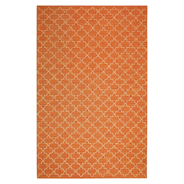 New ジオメトリックラグ 180x272 cm - Orange melange -off white - Chhatwal & Jonsson | チャットワル＆ヨンソン