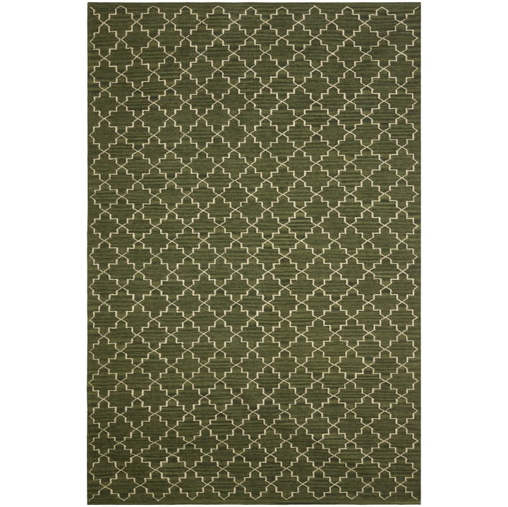 New Geometric ラグ 234x323 cm - Green melange-off white - Chhatwal & Jonsson | チャットワル＆ヨンソン