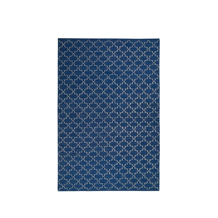 New Geometric ラグ - Indigo melange/off white, 180x272 cm - Chhatwal & Jonsson | チャットワル＆ヨンソン