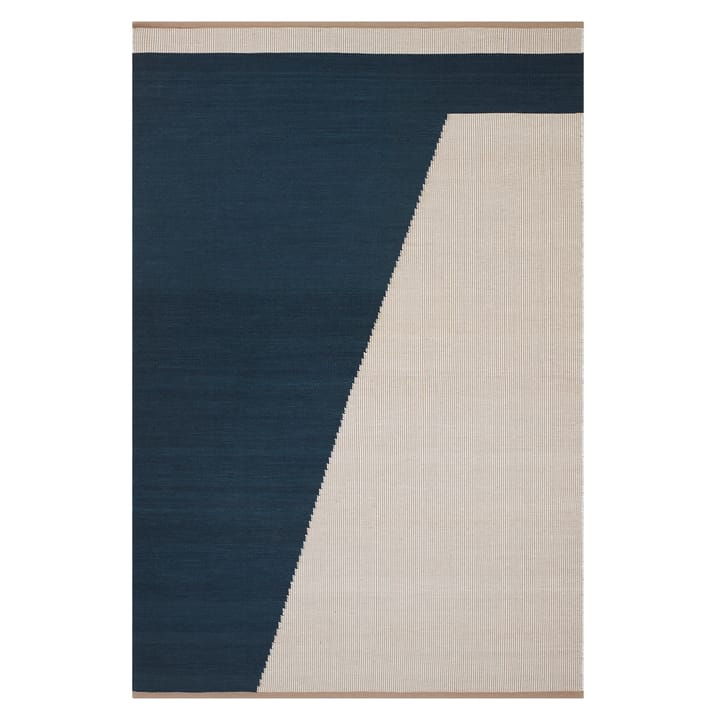 Una ウールカーペット 230x320 cm - dark blue-beige-off white - Chhatwal & Jonsson | チャットワル＆ヨンソン