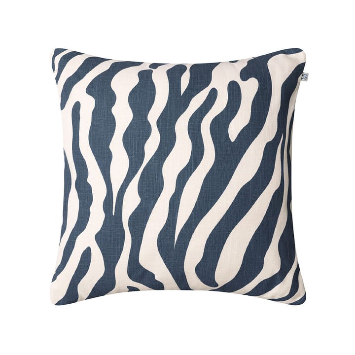 Zebra アウトドアクッション, 50x50 - Blue/off white, 50 cm - Chhatwal & Jonsson | チャットワル＆ヨンソン