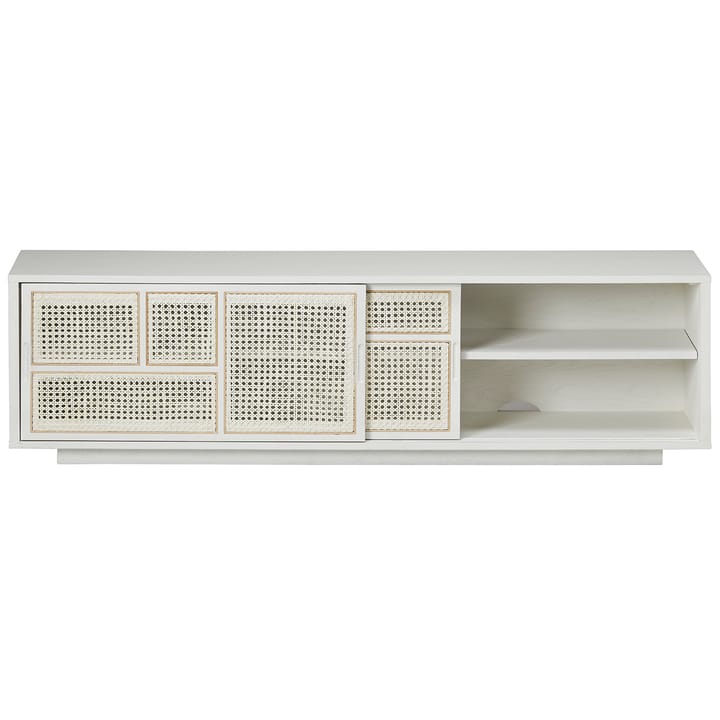 Air サイドテーブル low, White, rattan Design House Stockholm | デザインハウス ストックホルム