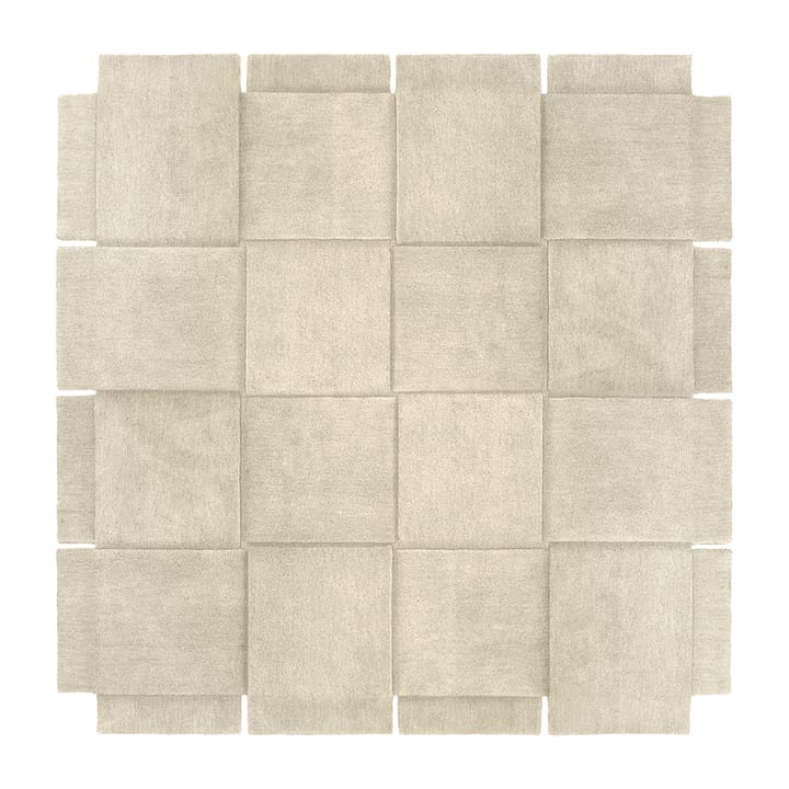 バスケット ラグ  Beige - 245x245 cm - Design House Stockholm | デザインハウス ストックホルム