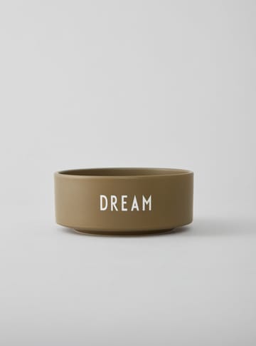 Design Letters スナックボウル Ø12 cm - Dream-olive green - Design Letters | デザインレターズ