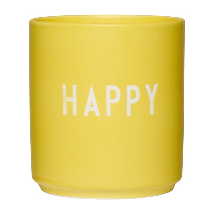 Design Letters フェイバリットカップ 25 cl - Happy-yellow - Design Letters | デザインレターズ