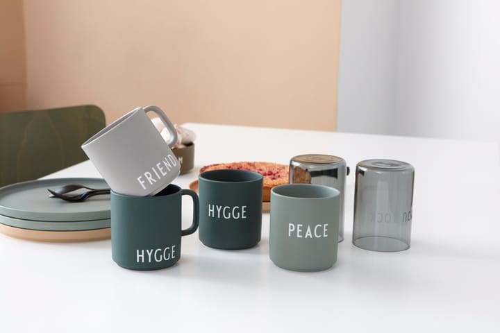 Design Letters フェイバリットカップ 25 cl, Hygge-dark green Design Letters | デザインレターズ