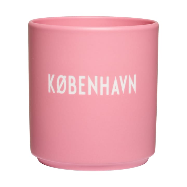 Design Letters フェイバリットカップ デンマーク語 25 cl, København-pink Design Letters | デザインレターズ