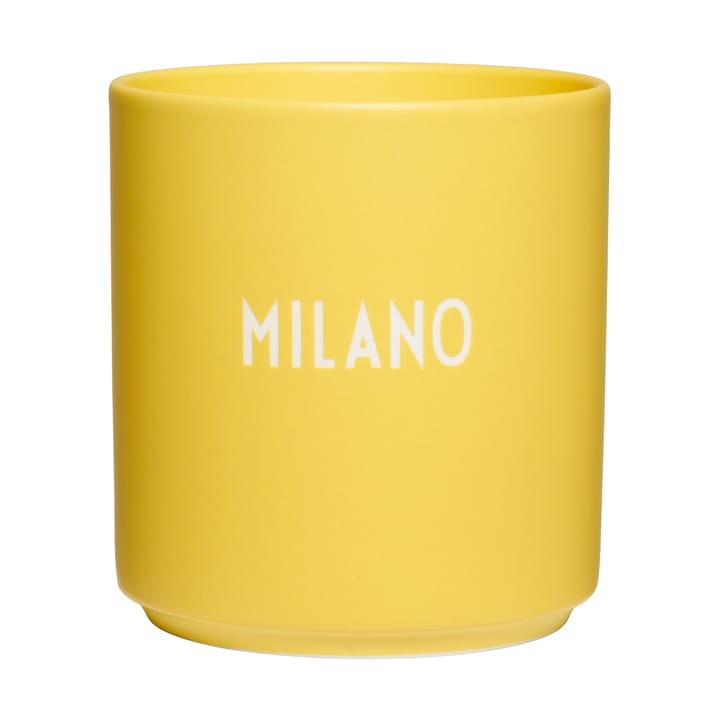 Design Letters フェイバリットカップ インターナショナル 25 cl, Milano-yellow Design Letters | デザインレターズ