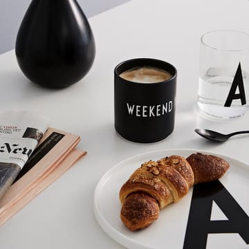 Design Letters フェイバリットカップ 25 cl - Weekend-black - Design Letters | デザインレターズ