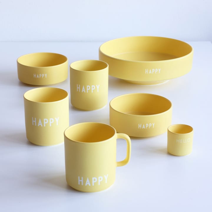 Design Letters フェイバリットカップ ハンドル付き 25 cl, Yellow Design Letters | デザインレターズ